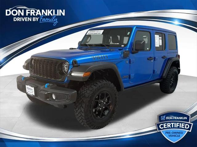 2024 Jeep Wrangler 4xe Willys 4xe for sale in Somerset, KY