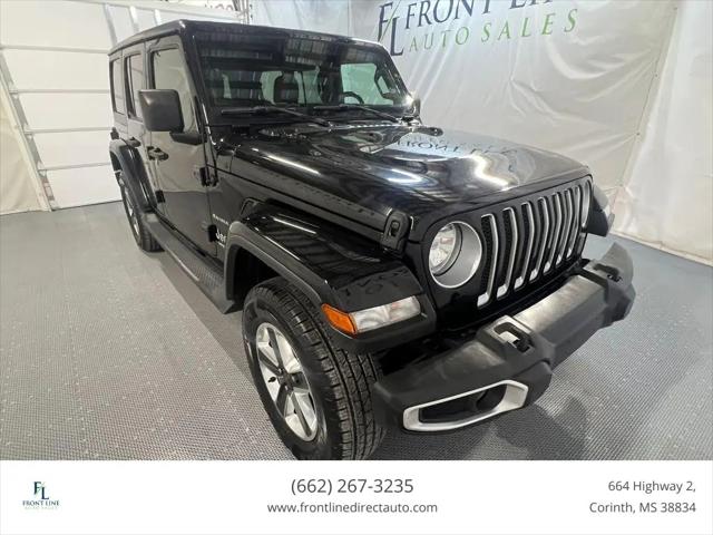 2019 Jeep Wrangler Unlimited Sahara 4x4 for sale in Corinth, MS