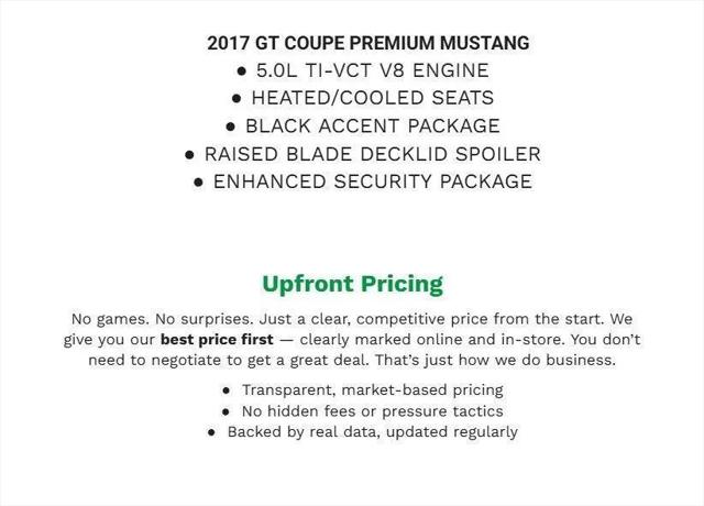 2017 Ford Mustang GT Premium for sale in Green Bay, WI