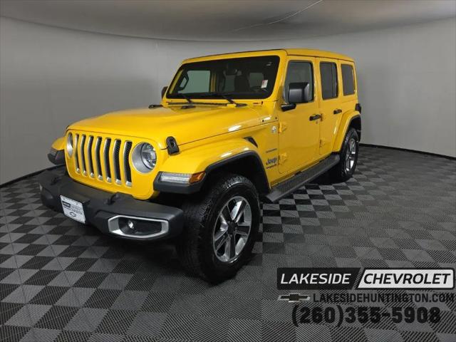 2019 Jeep Wrangler Unlimited Sahara for sale in Huntington, IN