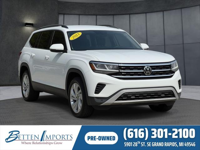 2021 Volkswagen Atlas 2.0T SE w/Technology for sale in Grand Rapids, MI