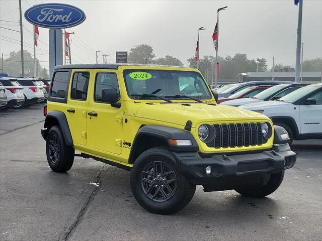 2024 Jeep Wrangler 4-Door Sport S 4x4 for sale in Owosso, MI