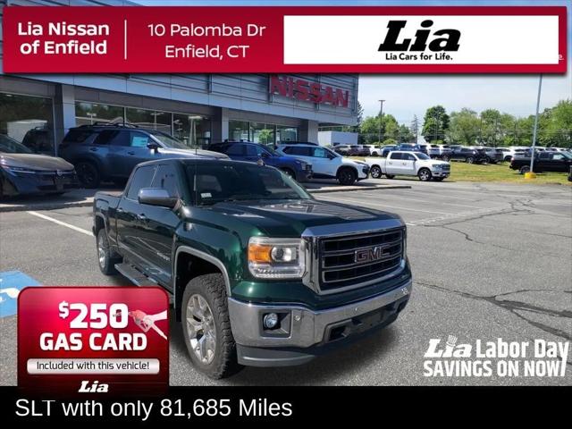 2015 GMC Sierra 1500 SLT for sale in Enfield, CT