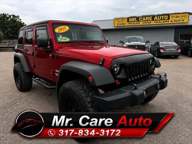 2011 Jeep Wrangler Unlimited Sport for sale in Camby, IN