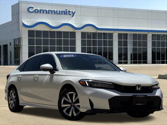 2025 Honda Civic LX for sale in Baytown, TX