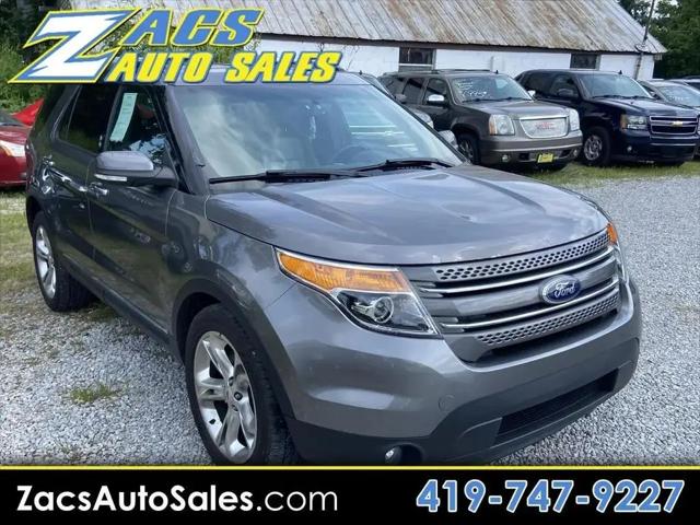 2013 Ford Explorer Limited for sale near Mansfield, OH
