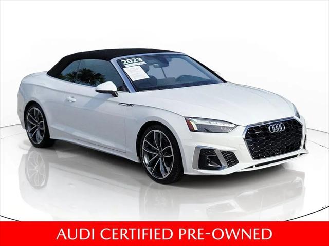 2023 Audi A5 Cabriolet Premium Plus 45 TFSI S line quattro S tronic for sale in West Palm Beach, FL