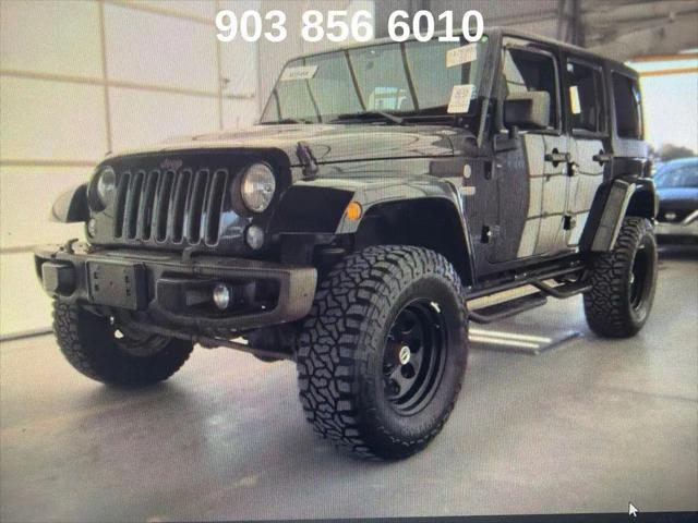 2016 Jeep Wrangler Unlimited 75th Anniversary for sale in Pittsburg, TX