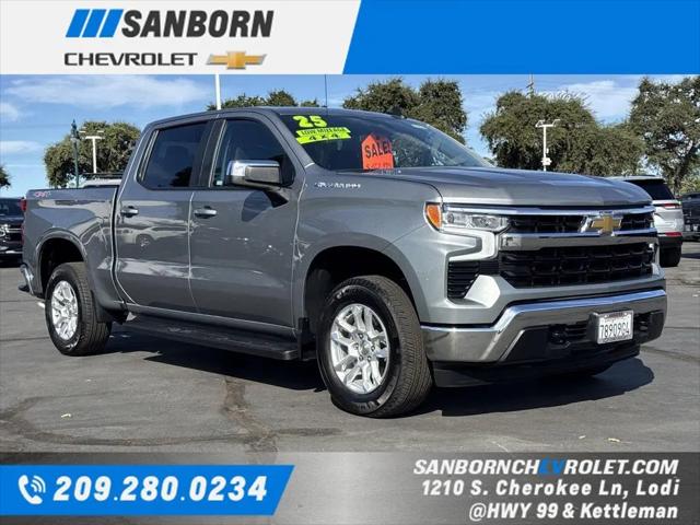 2025 Chevrolet Silverado 1500 4WD Crew Cab Short Bed LT with 2FL for sale in Lodi, CA