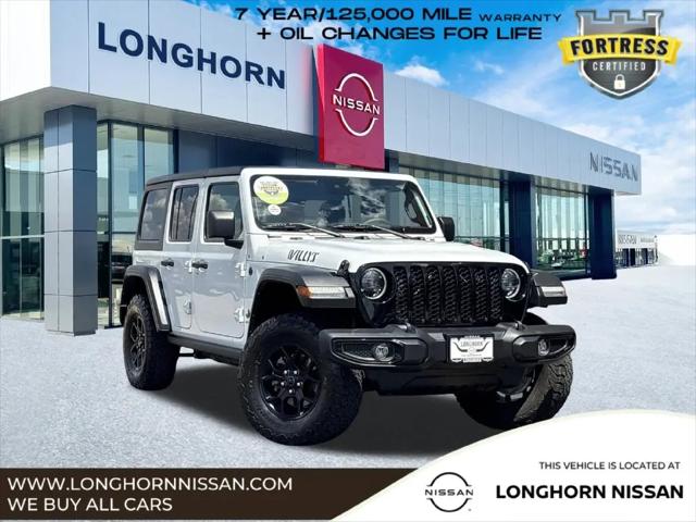2024 Jeep Wrangler 4-Door Willys 4x4 for sale in Bedford, TX