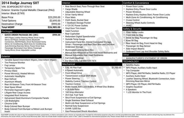 2014 Dodge Journey SXT