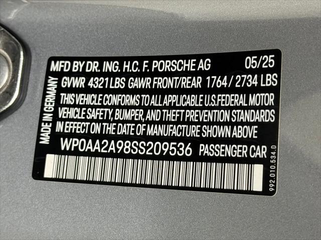 2025 Porsche 911 911 Carrera