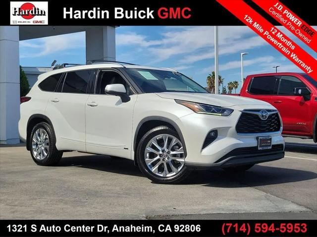 2023 Toyota Highlander Hybrid Limited for sale in Anaheim, CA