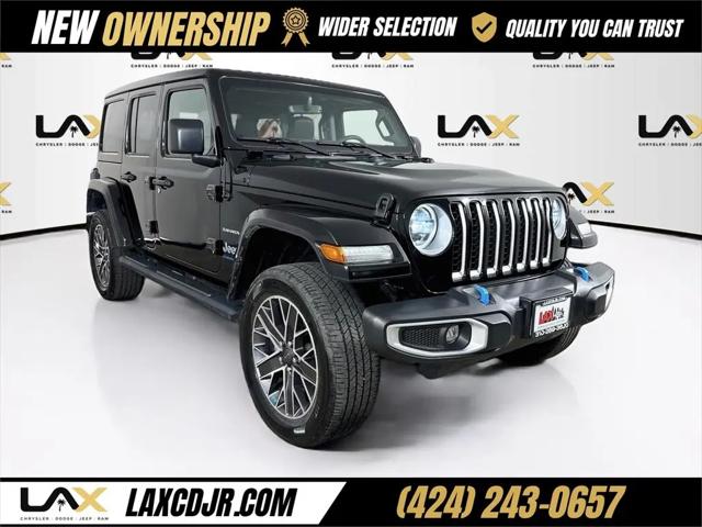 2023 Jeep Wrangler 4xe Sahara 4x4 for sale in Inglewood, CA