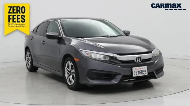 2017 Honda Civic LX for sale in Fresno, CA