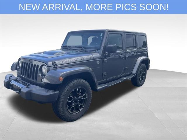 2017 Jeep Wrangler Unlimited Smoky Mountain 4x4 for sale in Celina, OH