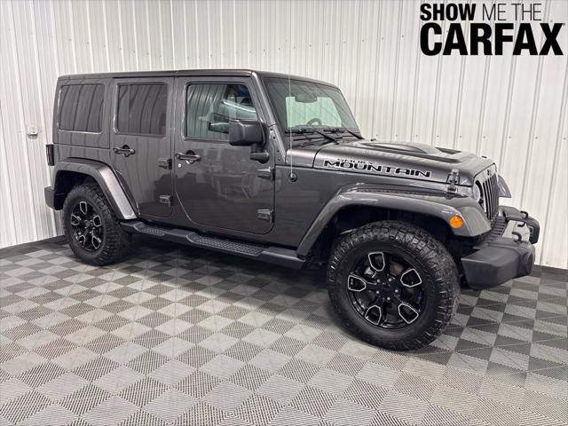 2017 Jeep Wrangler Unlimited Smoky Mountain 4x4 for sale near Celina, OH