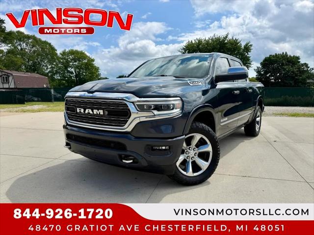 2019 Ram 1500 Limited Crew Cab 4x4 57 Box for sale in Chesterfield, MI