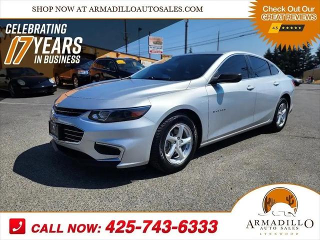 2018 Chevrolet Malibu 1LS for sale in Lynnwood, WA