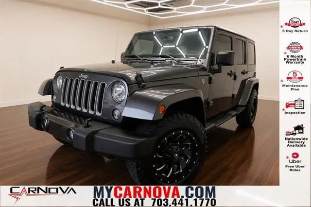 2017 Jeep Wrangler Unlimited Sahara 4x4 for sale in Stafford, VA