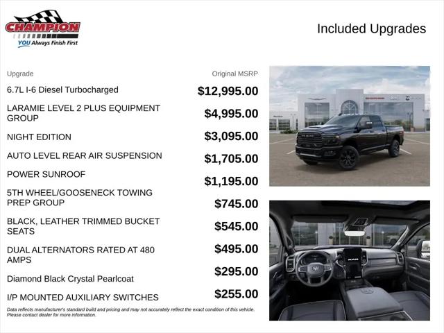 2026 Ram 3500 Laramie Crew Cab 4x4 64 Box