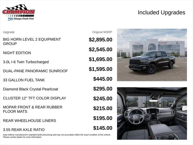 2026 Ram 1500 Big Horn Crew Cab 4x4 57 Box