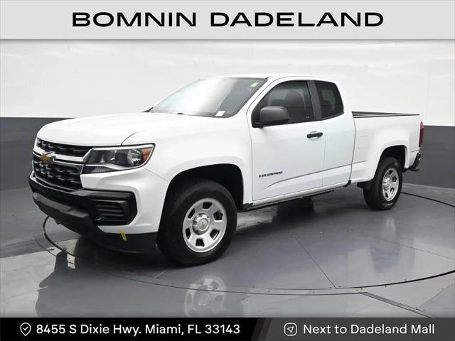 2021 Chevrolet Colorado 2WD Extended Cab Long Box WT for sale in Miami, FL