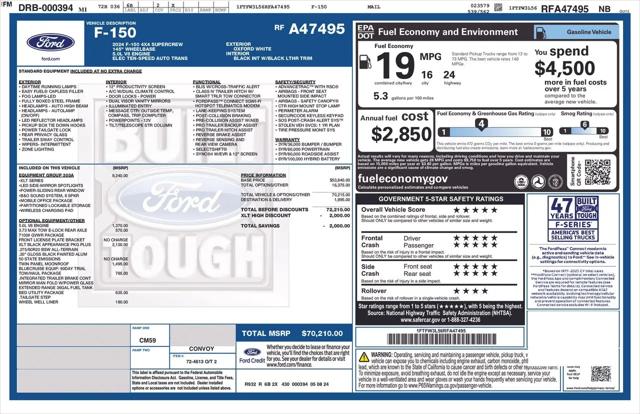 2024 Ford F-150 XLT
