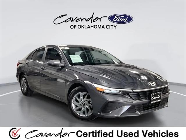 2025 Hyundai Elantra Hybrid Blue for sale in Oklahoma City, OK