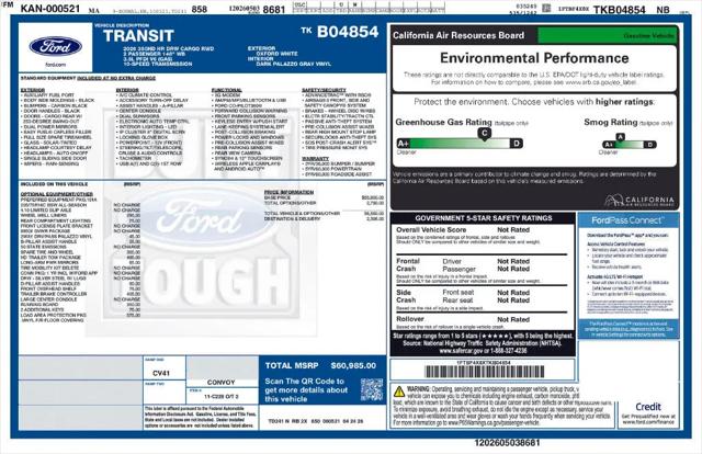 2026 Ford Transit Cargo Van T-350 HD
