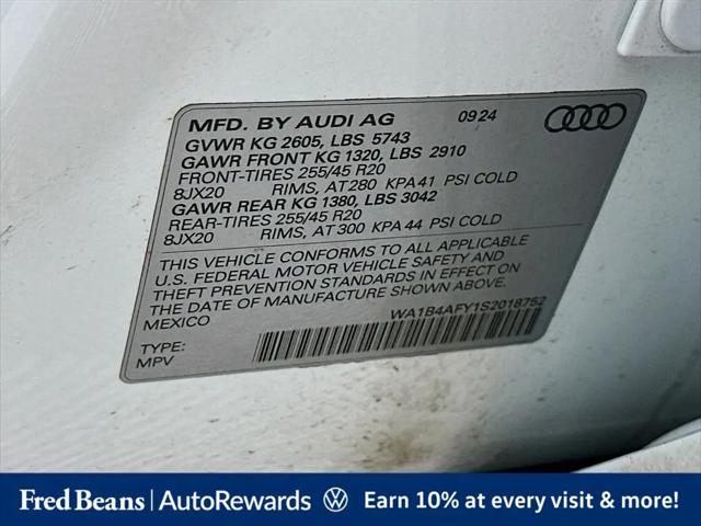 2025 Audi SQ5 Premium Plus TFSI quattro Tiptronic