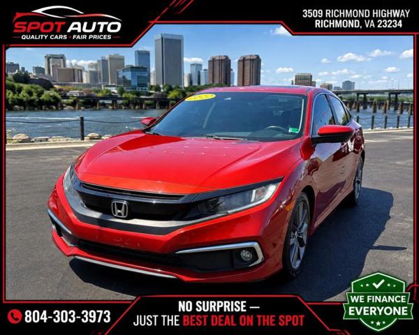 2020 Honda Civic EX for sale in Richmond, VA