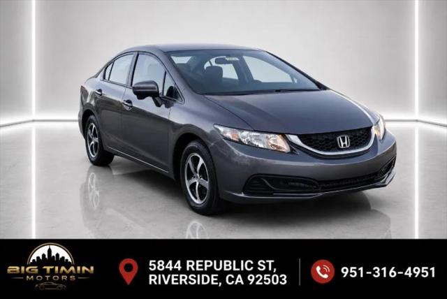2015 Honda Civic SE for sale in Riverside, CA