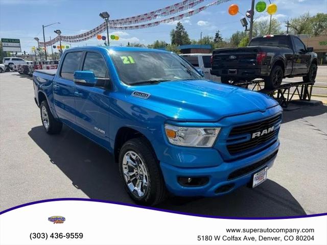 2021 Ram 1500 Big Horn Crew Cab 4x4 57 Box