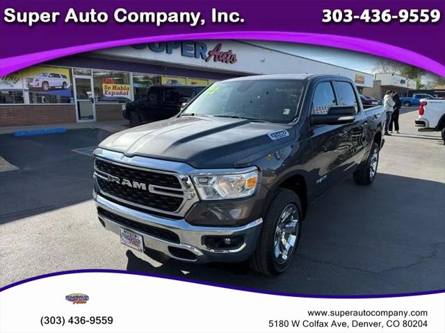 2022 Ram 1500 Big Horn Crew Cab 4x4 57 Box for sale in Denver, CO