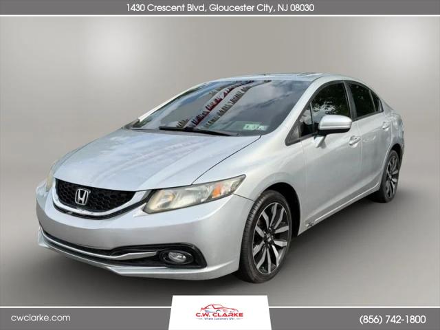 2015 Honda Civic EX-L for sale in Gloucester City, NJ