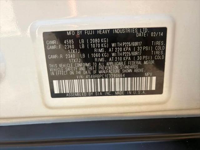 2014 Subaru Outback 2.5i Limited