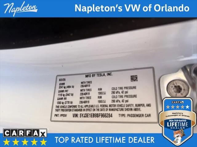2025 Tesla Model 3 Long Range All-Wheel Drive