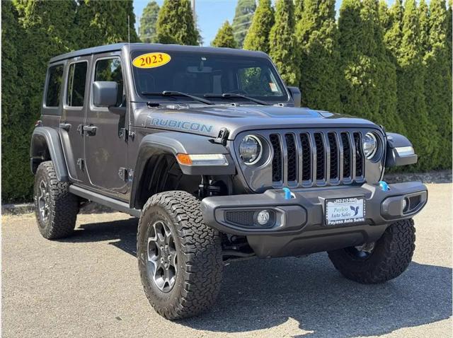 2023 Jeep Wrangler 4xe Rubicon 4x4 for sale in Lakewood, WA