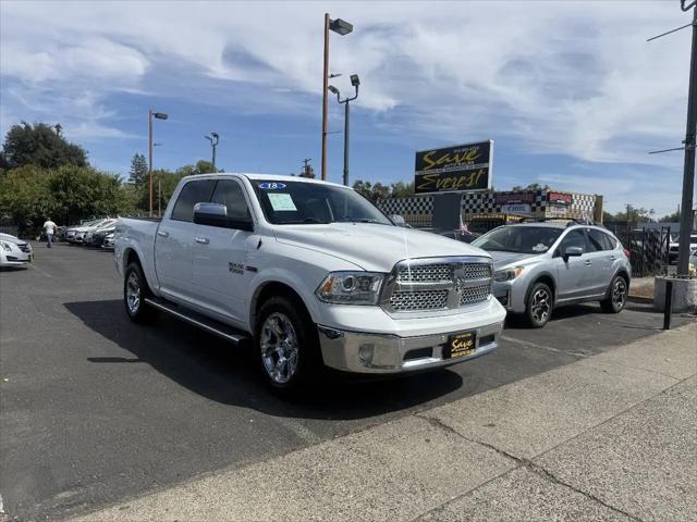 2018 Ram 1500 Laramie Crew Cab 4x4 5'7" Box for sale in Sacramento, CA