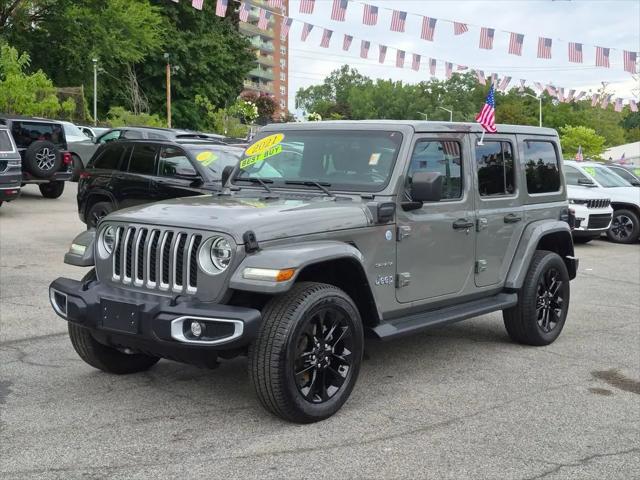 2021 Jeep Wrangler 4xe Unlimited Sahara 4x4 for sale in Yonkers, NY