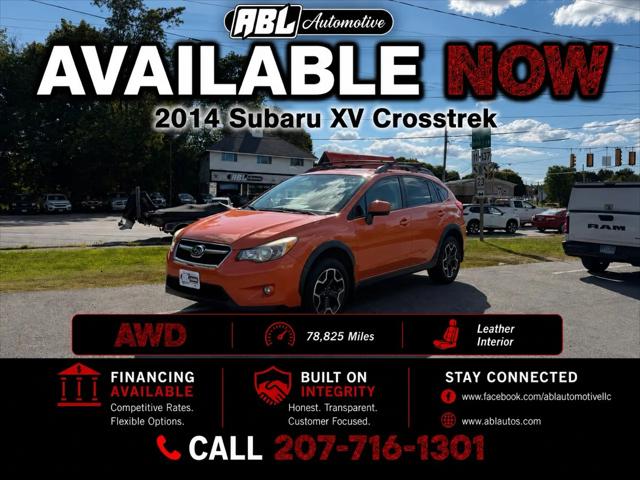 2014 Subaru XV Crosstrek 2.0i Limited for sale in Oakland, ME