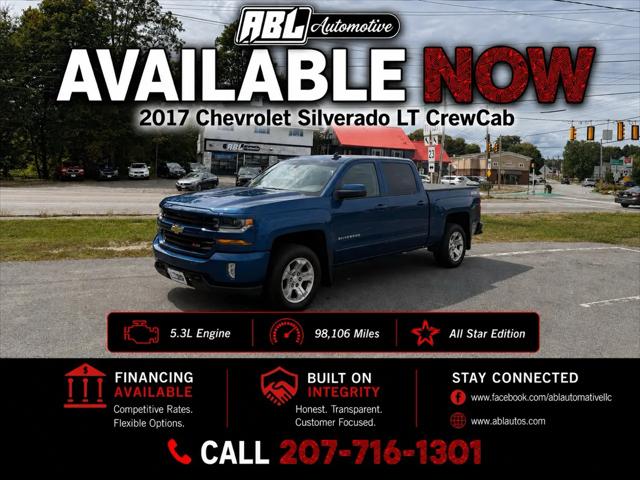 2017 Chevrolet Silverado 1500 LT for sale in Oakland, ME