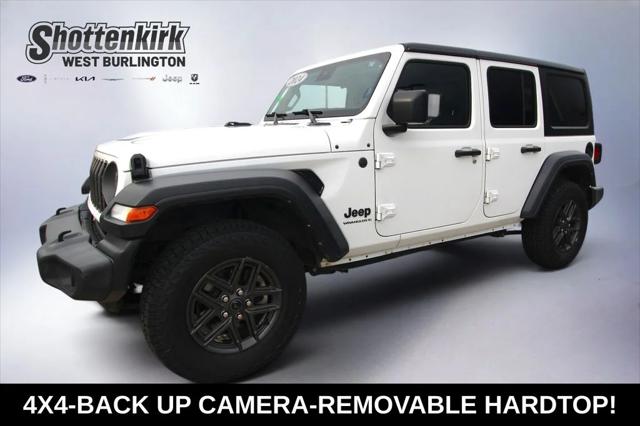 2024 Jeep Wrangler 4-Door Sport S 4x4 for sale in West Burlington, IA