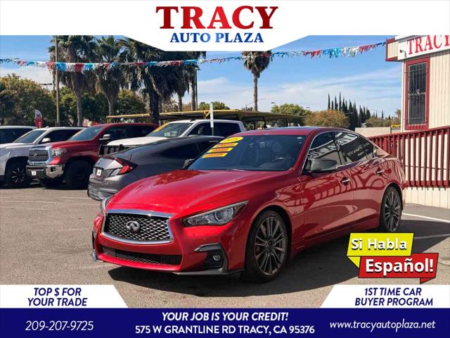 2018 INFINITI Q50 3.0t RED SPORT 400 for sale in Tracy, CA