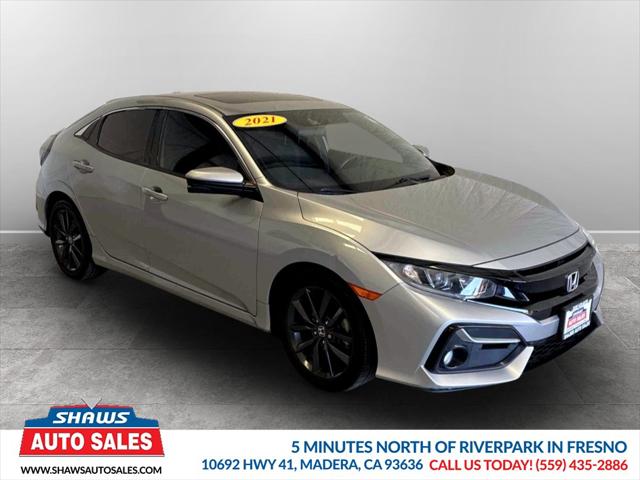 2021 Honda Civic EX for sale in Madera, CA