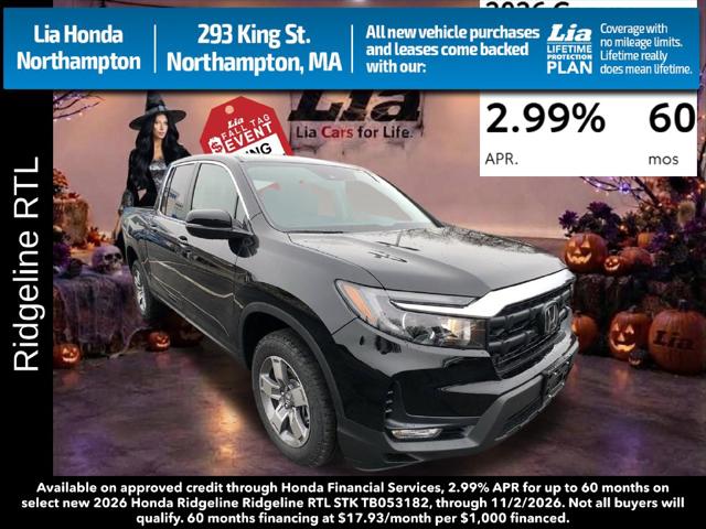 2026 Honda Ridgeline RTL for sale in Northampton, MA