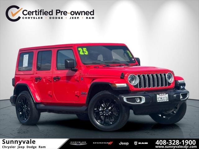 2025 Jeep Wrangler 4xe Sahara 4xe for sale in Sunnyvale, CA