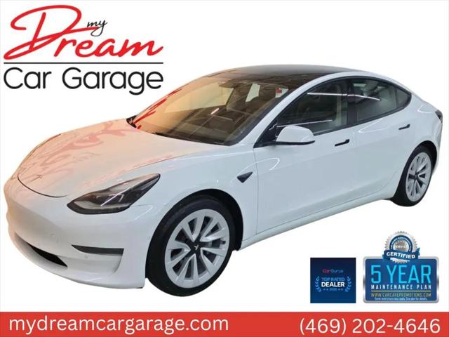 2022 Tesla Model 3 Rear-Wheel Drive for sale in Dallas, TX