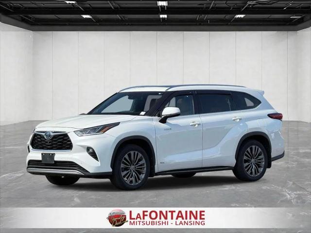 2021 Toyota Highlander Hybrid Platinum for sale in Lansing, MI